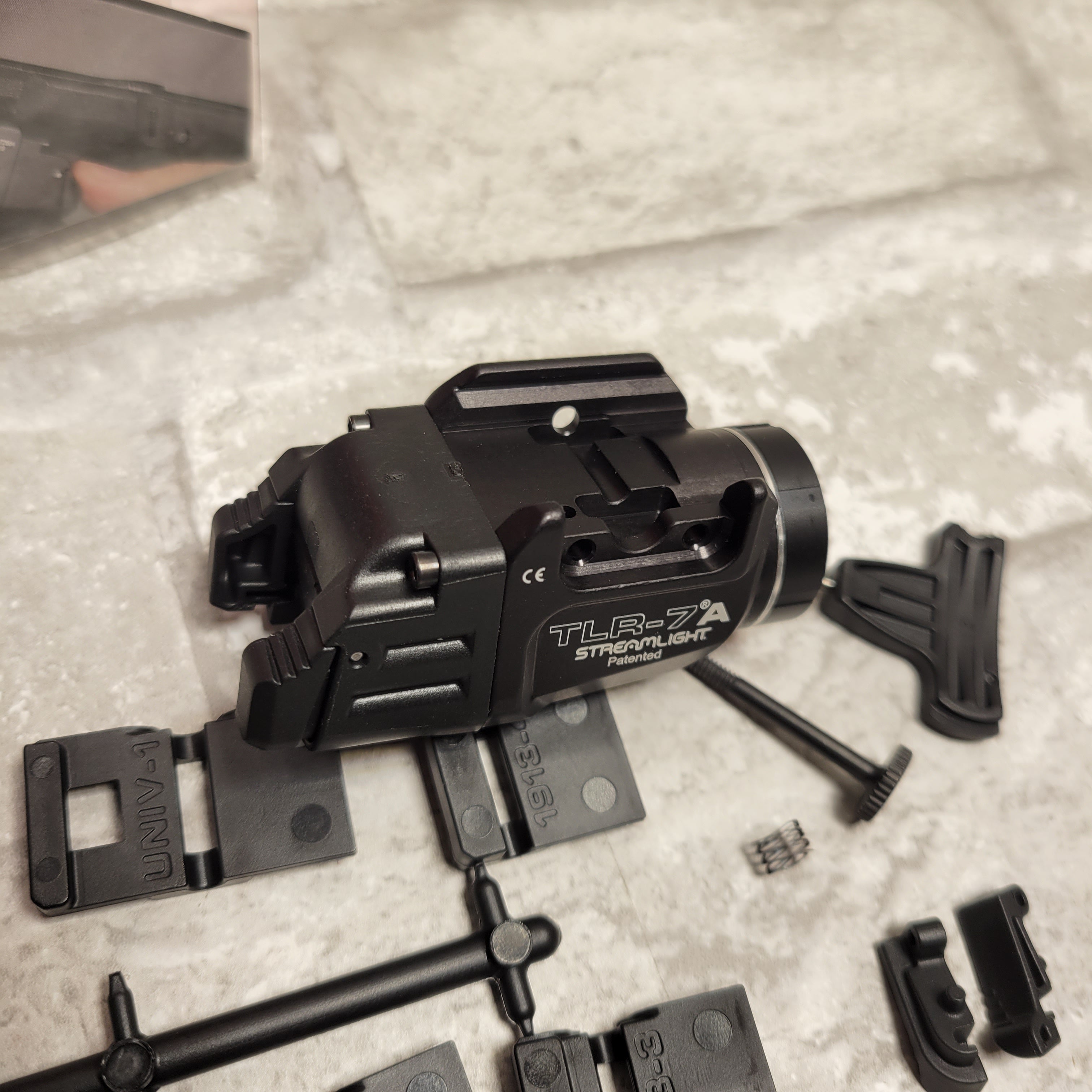 Streamlight TLR-7A Flex 500-Lumen Low-Profile Rail-Mounted Tactical Light *READ* (8010985210094)